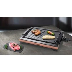Bestron BBQ-Tischgrill, Elektro-Grillplatte -Optimal Küchengrill Geschäft Bestron BBQ Tischgrill Elektro Grillplatte@@1742294 5