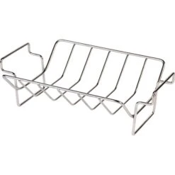 Big Green Egg Bratenkorb / Rippchenhalter Groß, Grillrost