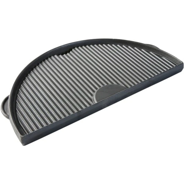 Big Green Egg Halbrunde Grillplatte Aus Gusseisen XL 4 Big Green Egg Halbrunde Grillplatte Aus Gusseisen XL – Bild 2