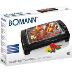 Bomann Barbeque-Tischgrill BQ 1240 CB, Elektrogrill -Optimal Küchengrill Geschäft Bomann Barbeque Tischgrill BQ 1240 CB Elektrogrill@@9ggedo01 2