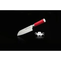 DICK Red Spirit Santoku Kullenschliff, 18cm, Messer -Optimal Küchengrill Geschäft DICK Red Spirit Santoku Kullenschliff 18cm Messer@@9ggzmd05 2