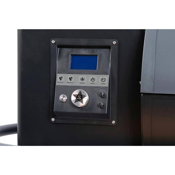 Moesta Sheriff Pelletgrill, Inkl. Frontablage PaperPlank Black Und Haken 4 Moesta Sheriff Pelletgrill, Inkl. Frontablage PaperPlank Black Und Haken – Bild 2