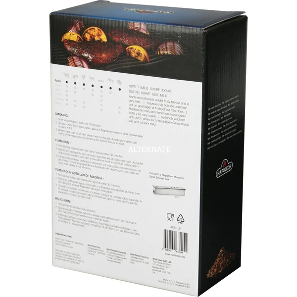 Napoleon Apfel-Räucherchips 4 Napoleon Apfel-Räucherchips – Bild 2