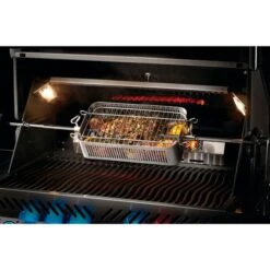 Napoleon Edelstahl Drehspieß-Grillkorb -Optimal Küchengrill Geschäft Napoleon Edelstahl Drehspie Grillkorb@@1872860 4