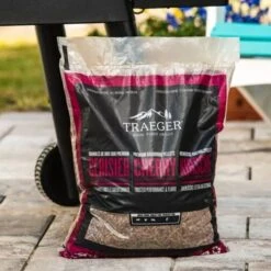Traeger Hartholz Pellets KIRSCHE, 9kg, Brennstoff -Optimal Küchengrill Geschäft Traeger Hartholz Pellets KIRSCHE 9kg Brennstoff@@1730892 2