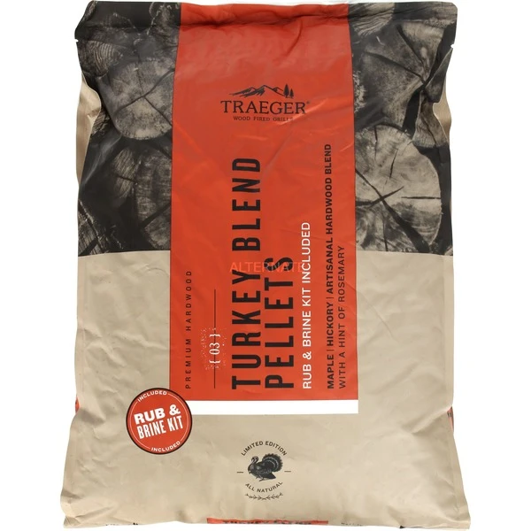 Traeger Hartholz Pellets TURKEY BLEND, 8kg, Brennstoff 4 Traeger Hartholz Pellets TURKEY BLEND, 8kg, Brennstoff – Bild 2