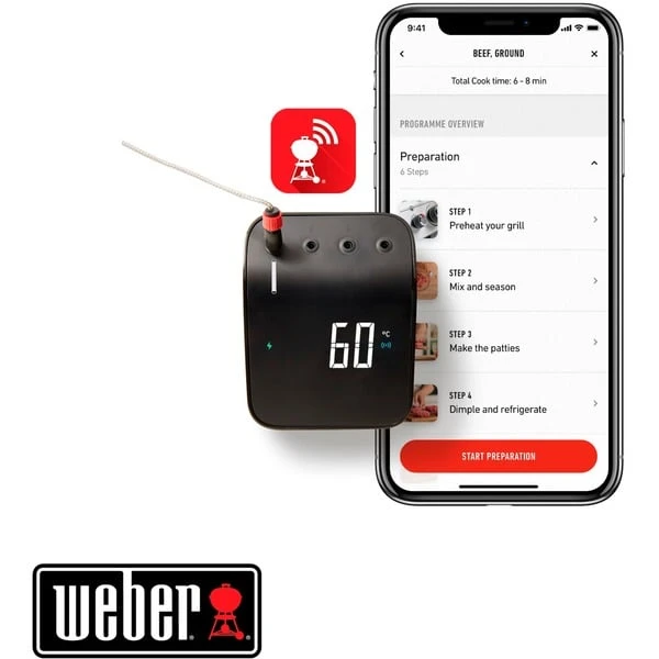 Weber Connect Smart Grilling Hub, Thermometer 6 Weber Connect Smart Grilling Hub, Thermometer – Bild 4