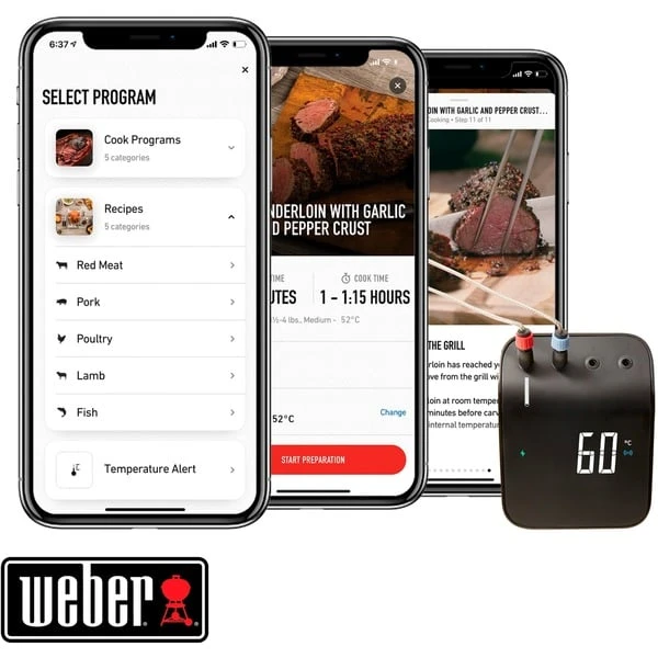 Weber Connect Smart Grilling Hub, Thermometer 7 Weber Connect Smart Grilling Hub, Thermometer – Bild 5