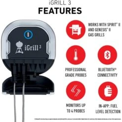 Weber Grillthermometer IGrill 3 32 Weber Grillthermometer IGrill 3 -Optimal Küchengrill Geschäft Weber Grillthermometer iGrill 3@@1303167 13
